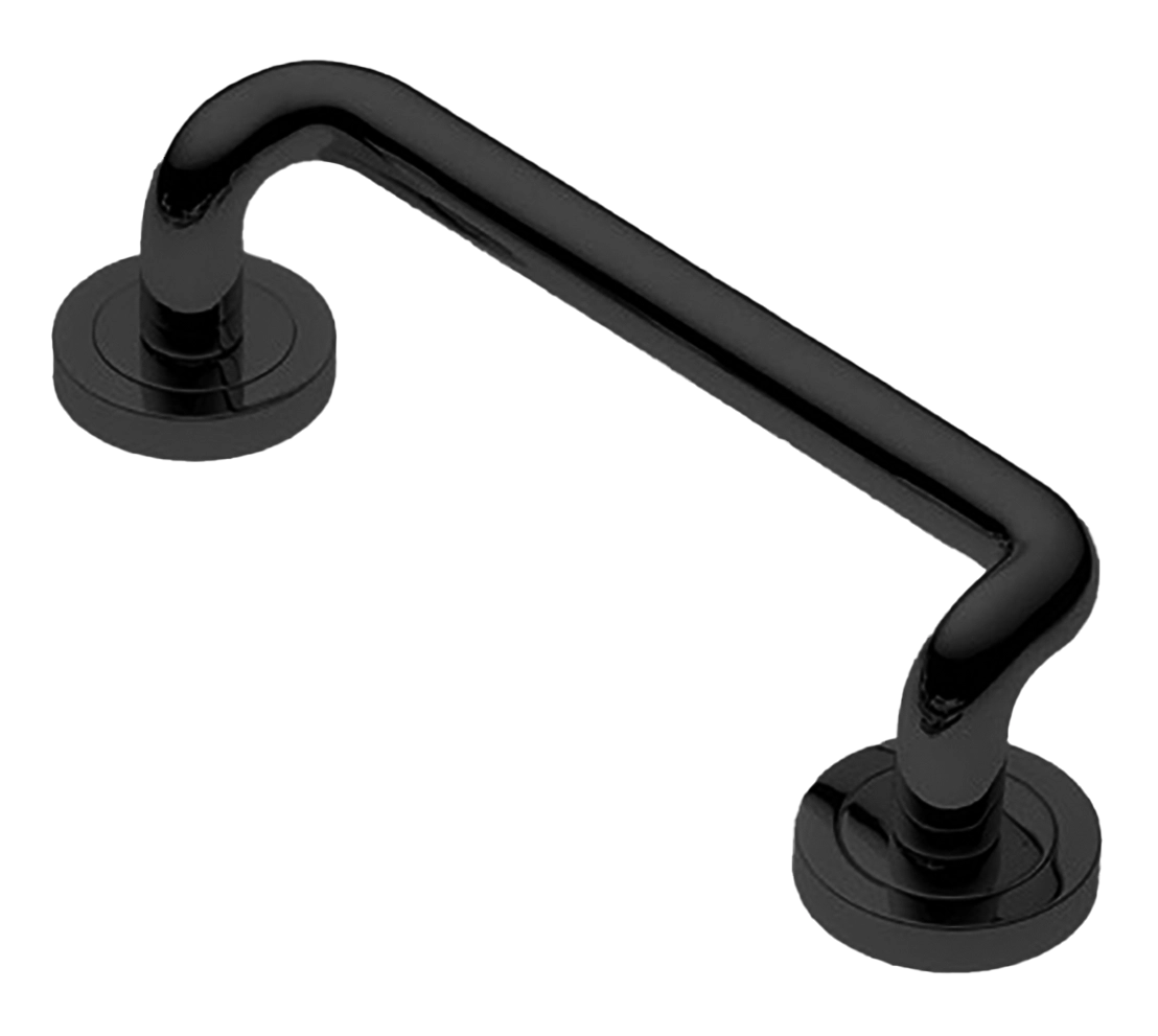 Ручка-скоба SNAKE PH NERO, цвет - черный фото купить Курск