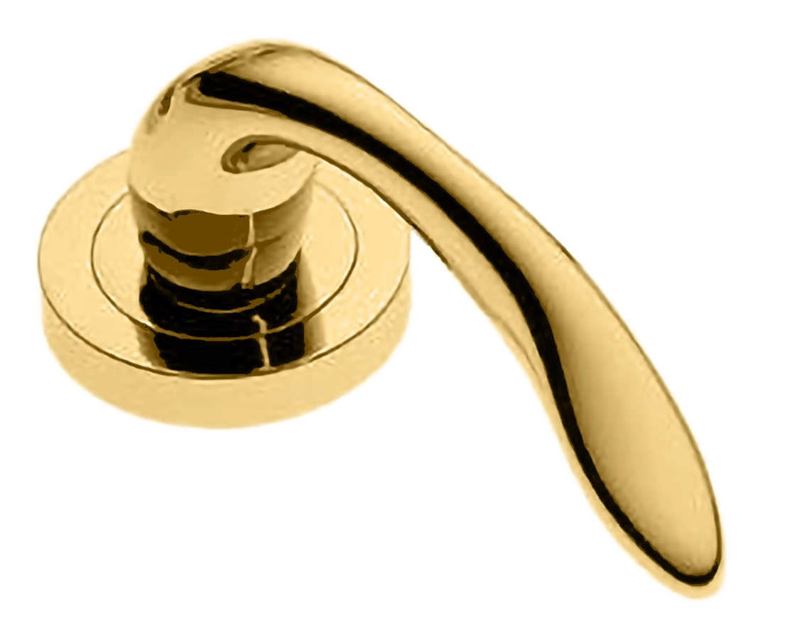 Ручка оконная LEON W1 OTL, цвет - золото фото купить Курск