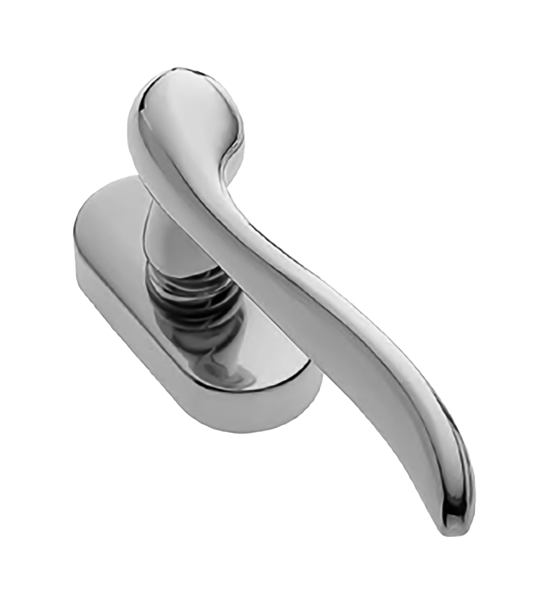 Ручка оконная TOSCANA W1 CRO, цвет - хром фото купить Курск