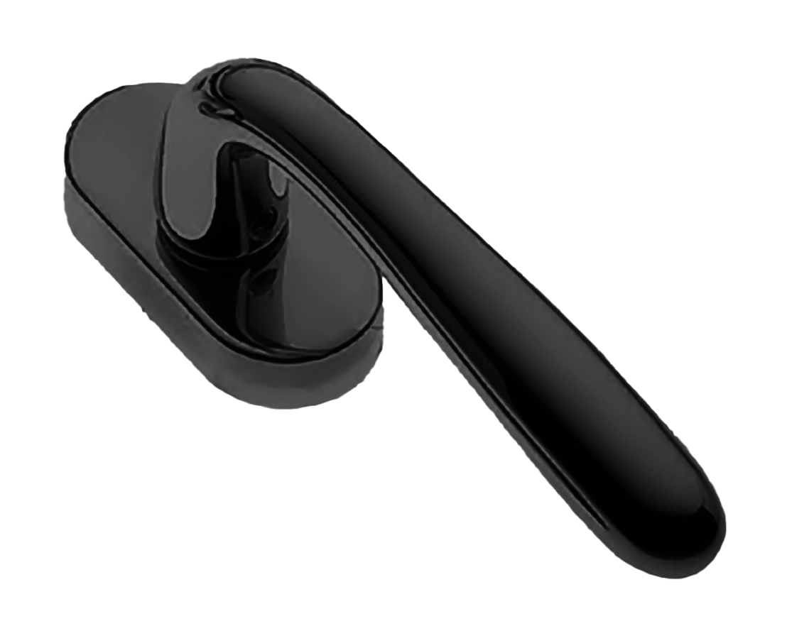 Ручка оконная RUBINO W1 NERO, цвет - черный фото купить Курск