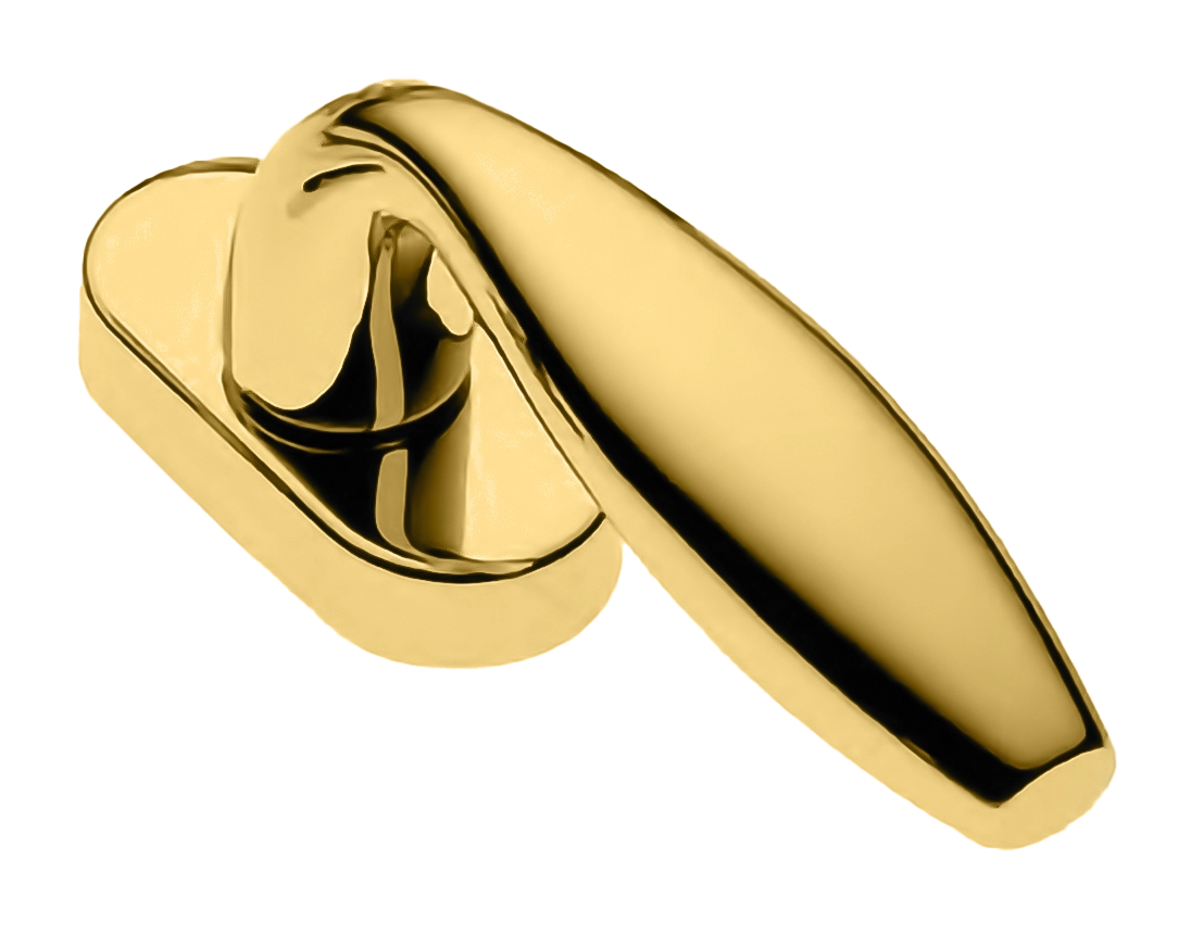 Ручка оконная SIENA W1 OTL, цвет - золото фото купить Курск