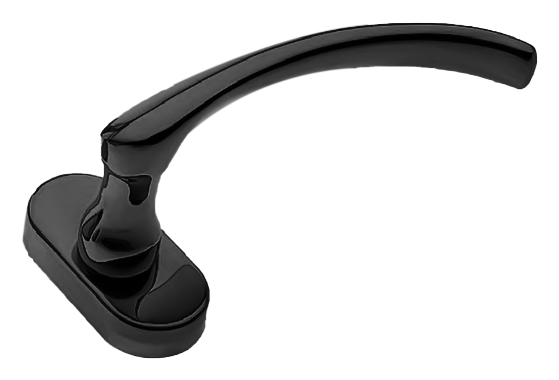 Ручка оконная ARCH W1 NERO, цвет - черный фото купить Курск