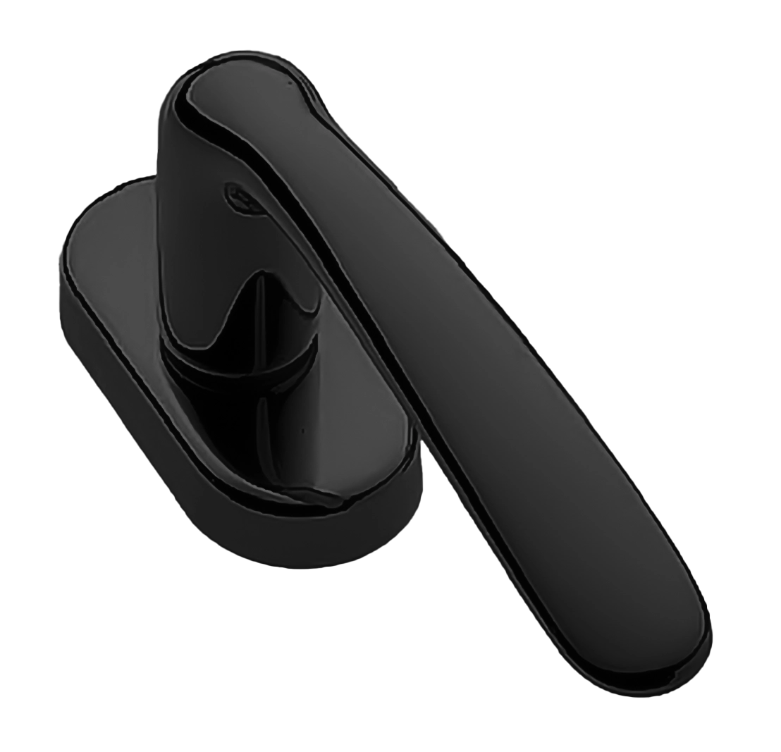 Ручка оконная LINDA W1 NERO, цвет - черный фото купить Курск