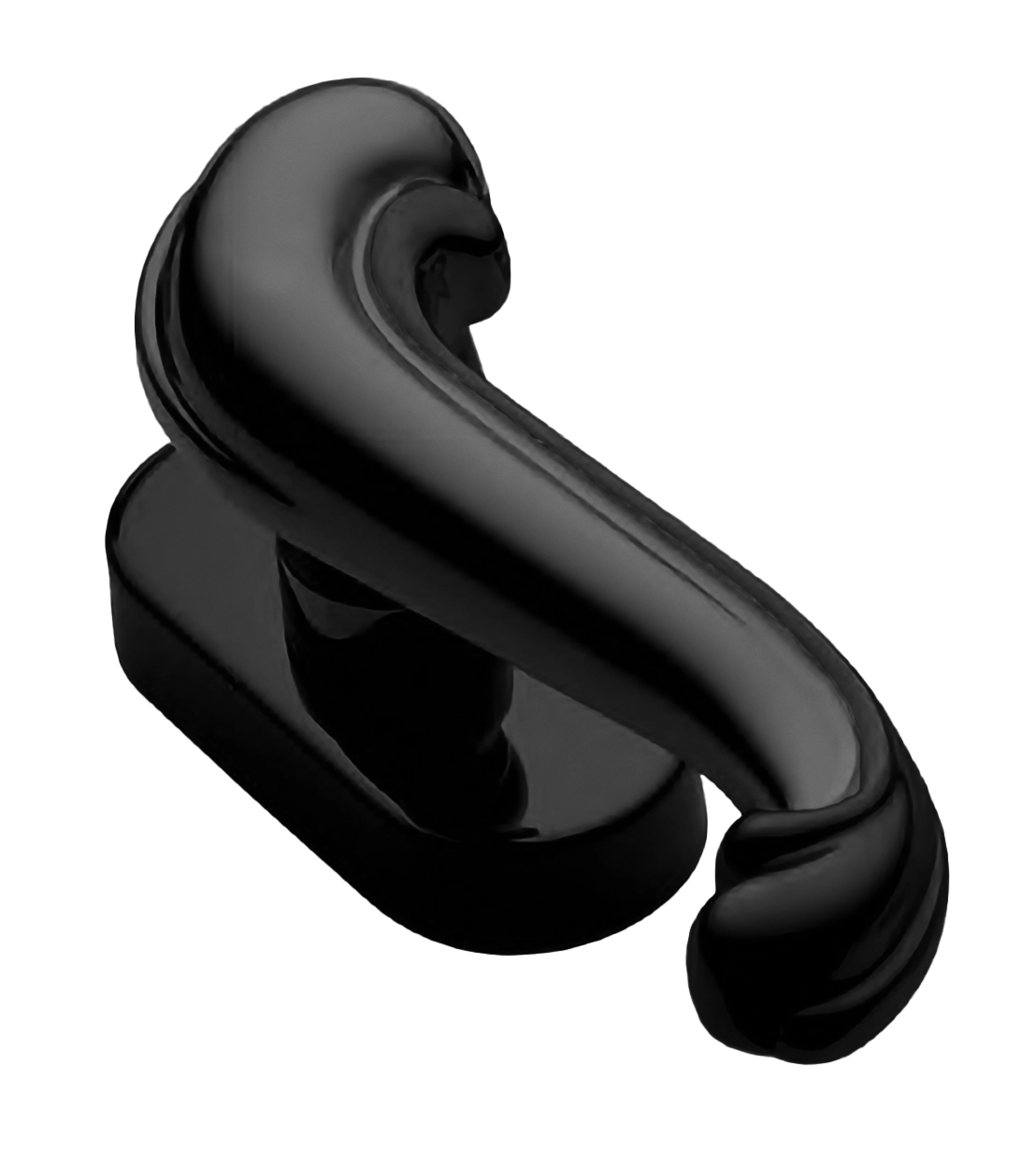 Ручка оконная BAROCCO W1 NERO, цвет - черный фото купить Курск