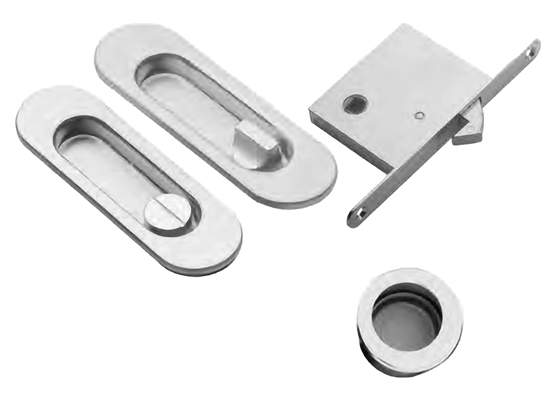 Ручка для раздвижной двери ART.59 CRO с заверткой WC, цвет - хром фото купить Курск