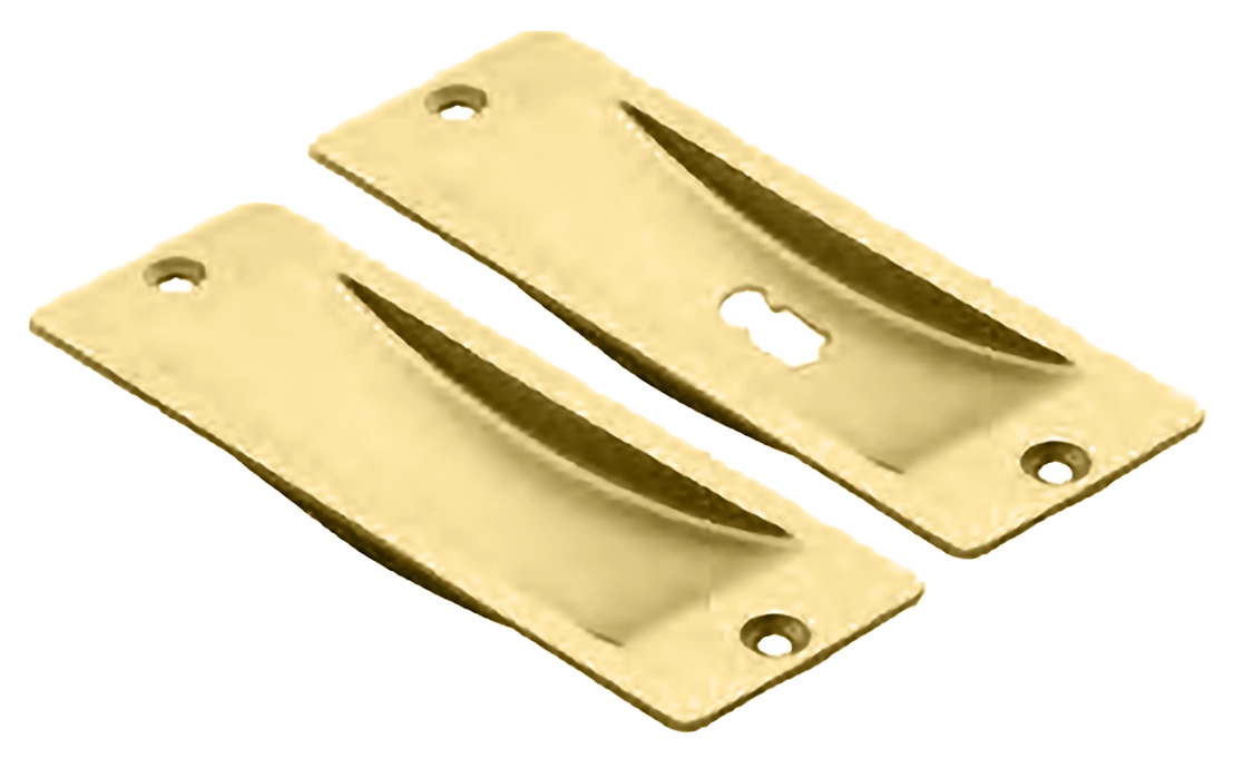 Ручка для раздвижной двери ART.51 OSA под ключ, цвет - матовое золото фото купить Курск