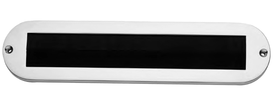 Накладка для почтового ящика ART.911 CRO овальная с профилем, цвет - хром фото купить Курск