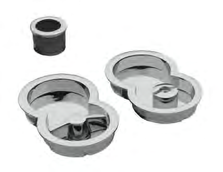 Комплект ручек INFINITY ART.85/A CRO с заверткой для раздвижной двери с торцевой ручкой, цвет - хром фото купить Курск