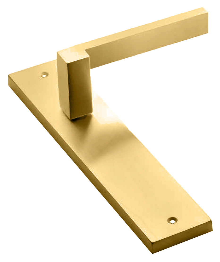 STONE PL OSA, ручка на планке, цвет - матовое золото фото купить в Курске