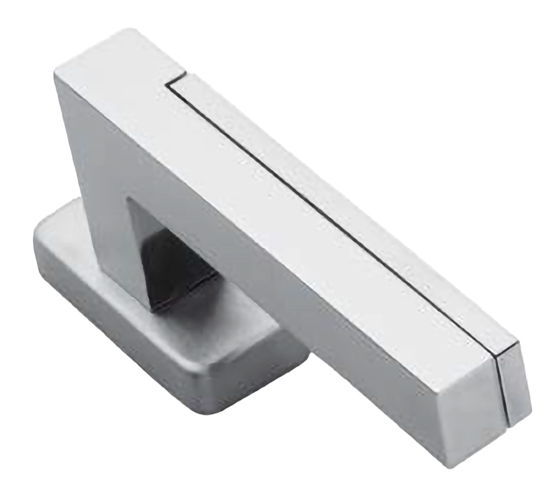 Ручка оконная ISLAND W1 CRO на прямоугольной розетке, цвет хром, латунь фото купить в Курске