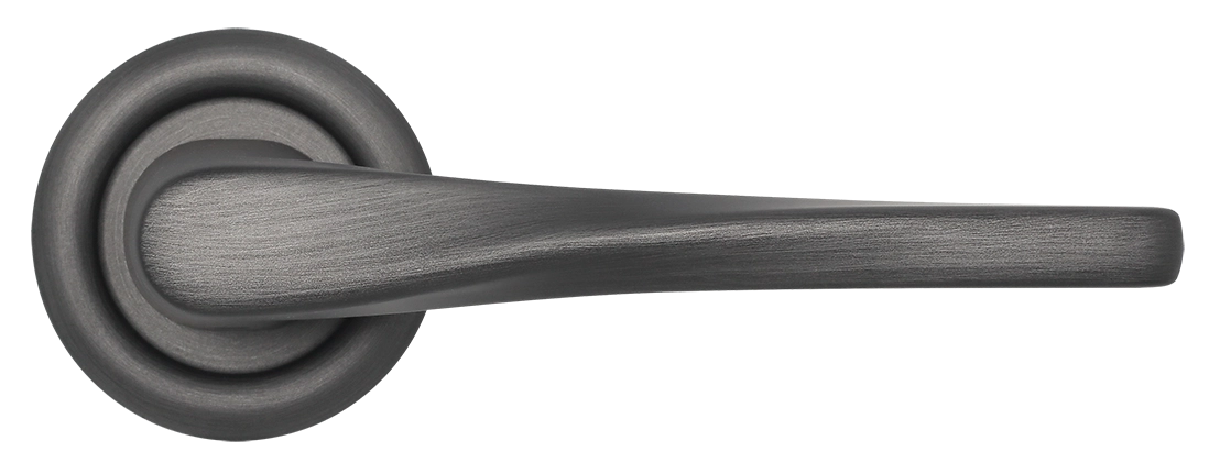 Ручка дверная THE OLYMPICS R7 SST на круглой розетке, цвет Летняя гроза/Summer Storm фото купить в Курске