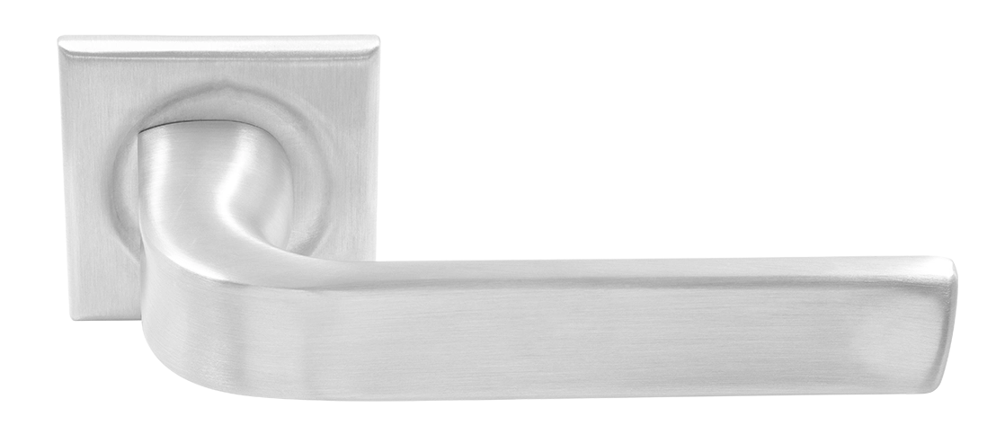 Ручка дверная THE BUS STATION S7 WF на квадратной розетке, цвет Зимняя стужа/Winter Frost фото купить Курск