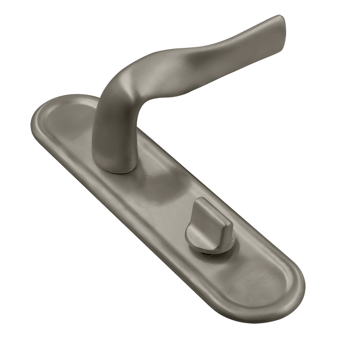 Ручка дверная LVB PLR WC SMI на планке под сантехническую завертку, цвет Весенняя дымка/Spring Mist фото купить Курск