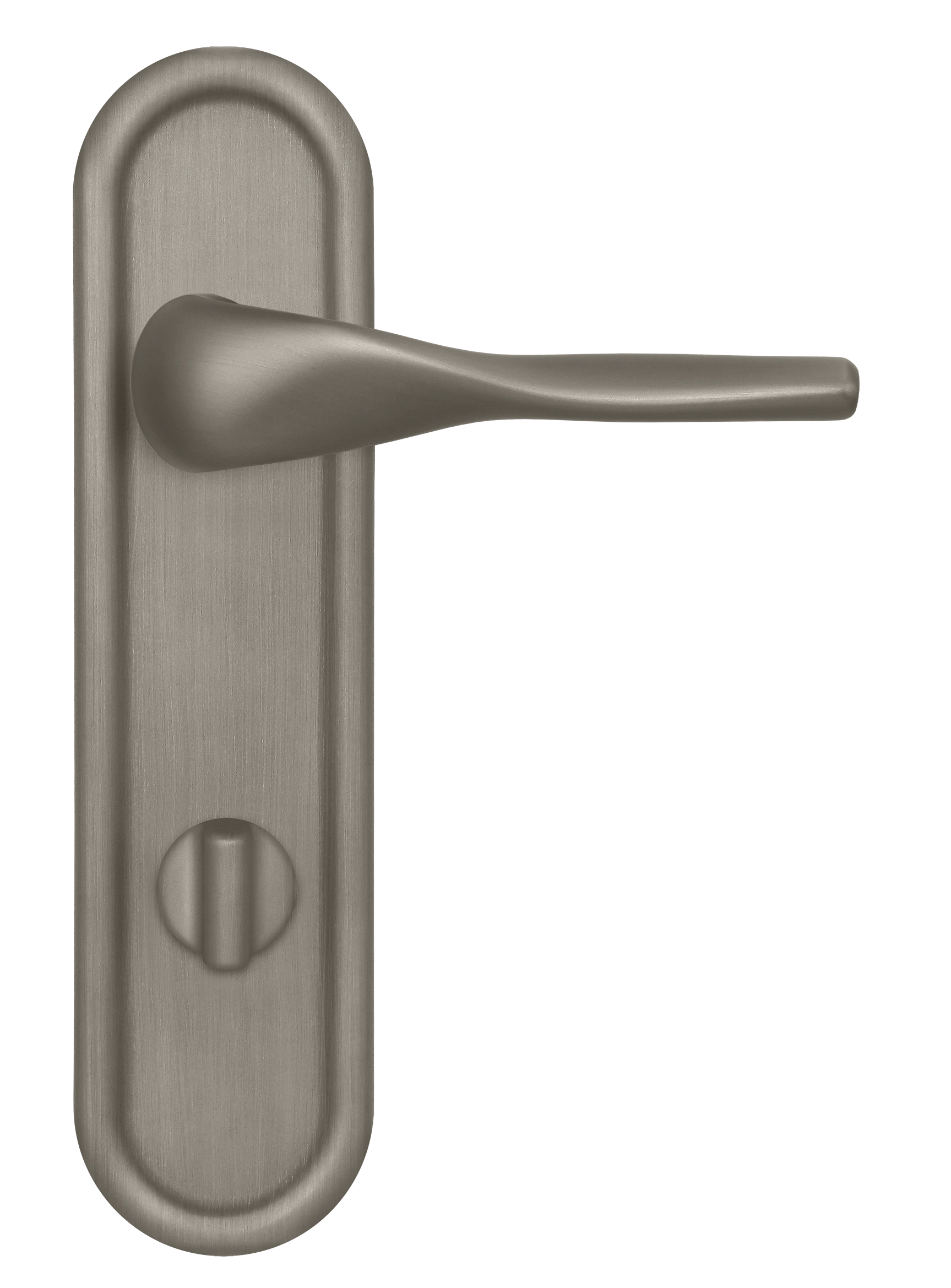 Ручка дверная LVB PLR WC SMI на планке под сантехническую завертку, цвет Весенняя дымка/Spring Mist фото купить в Курске