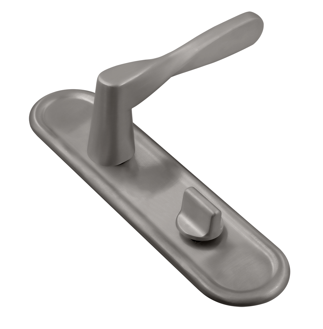 Ручка дверная THE OLYMPICS PLR WC WF на планке под сантехническую завертку, цвет Зимняя стужа/Winter Frost фото купить Курск