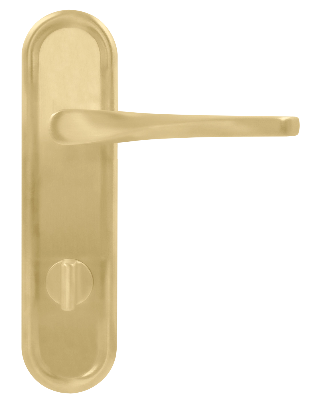 Ручка дверная THE OLYMPICS PLR WC AH на планке под сантехническую завертку, цвет Осенний мёд/Autumn Honey фото купить в Курске