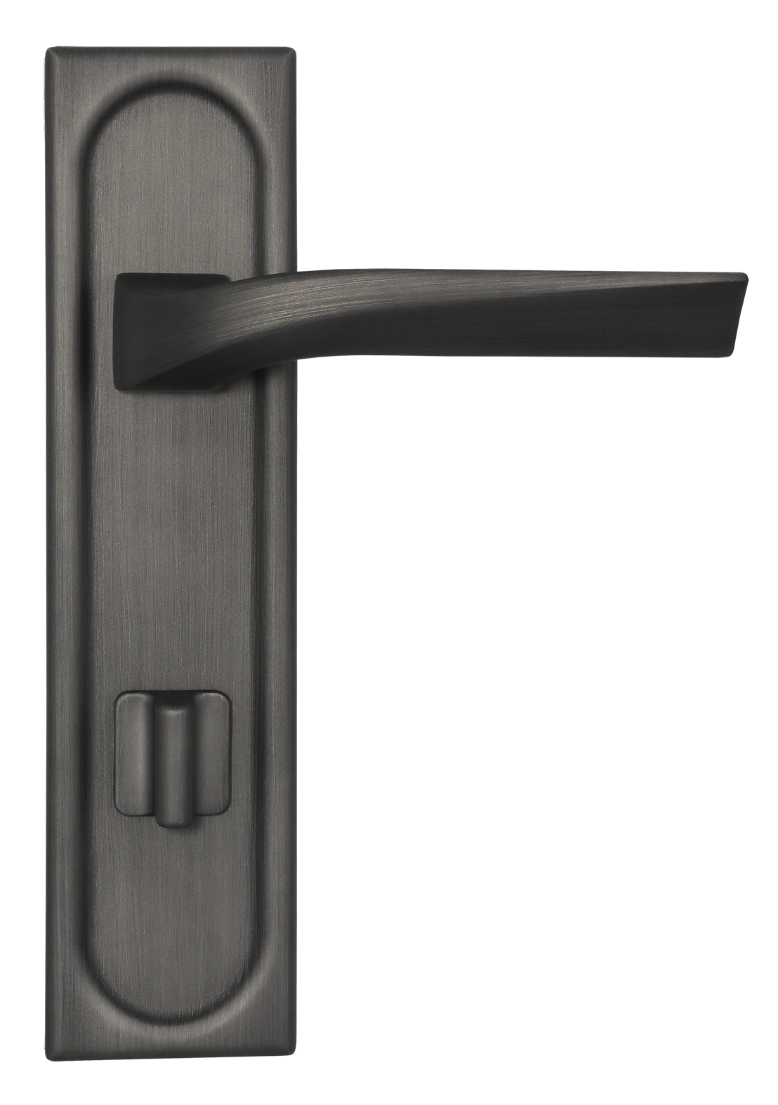 Ручка дверная WD CONCERT HALL PLS WC SST на планке под сантехническую завертку, цвет Летняя гроза/Summer Storm фото купить в Курске