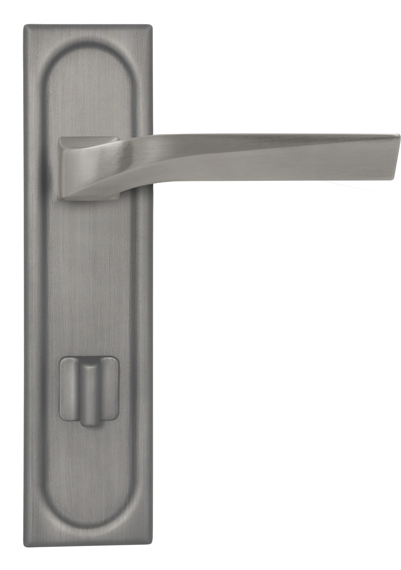 Ручка дверная WD CONCERT HALL PLS WC WF на планке под сантехническую завертку, цвет Зимняя стужа/Winter Frost фото купить в Курске