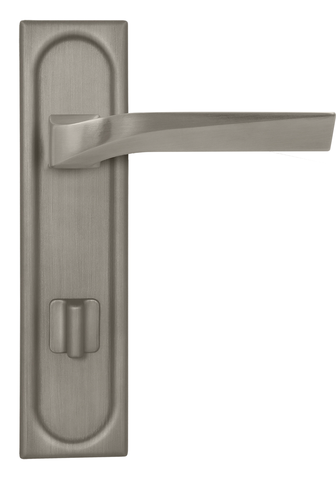 Ручка дверная WD CONCERT HALL PLS WC SMI на планке под сантехническую завертку, цвет Весенняя дымка/Spring Mist фото купить в Курске