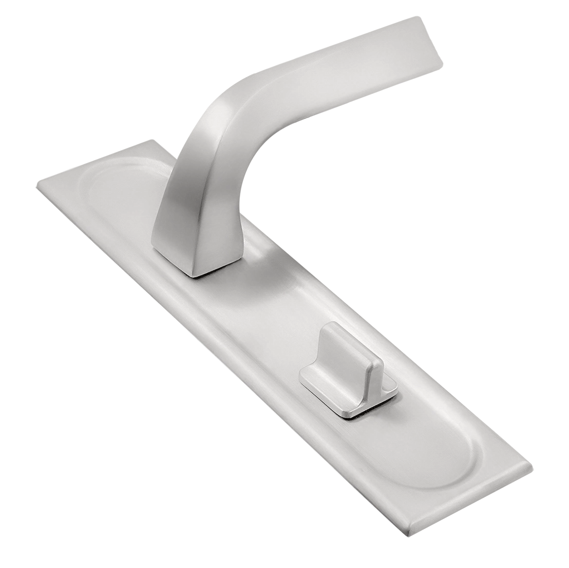 Ручка дверная WD CONCERT HALL PLS WC SSW на планке под сантехническую завертку, цвет Стокгольмский снегопад/Stockholm Snowfall фото купить Курск