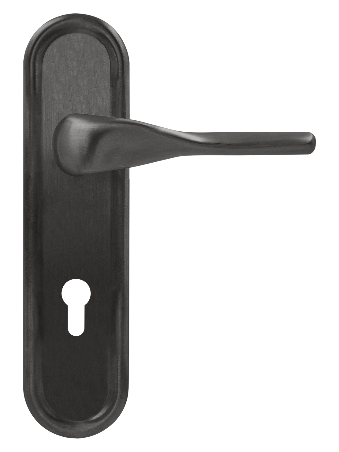 Ручка дверная LVB PLR KH SST на планке под ключевой цилиндр, цвет Летняя гроза/Summer Storm фото купить Курск