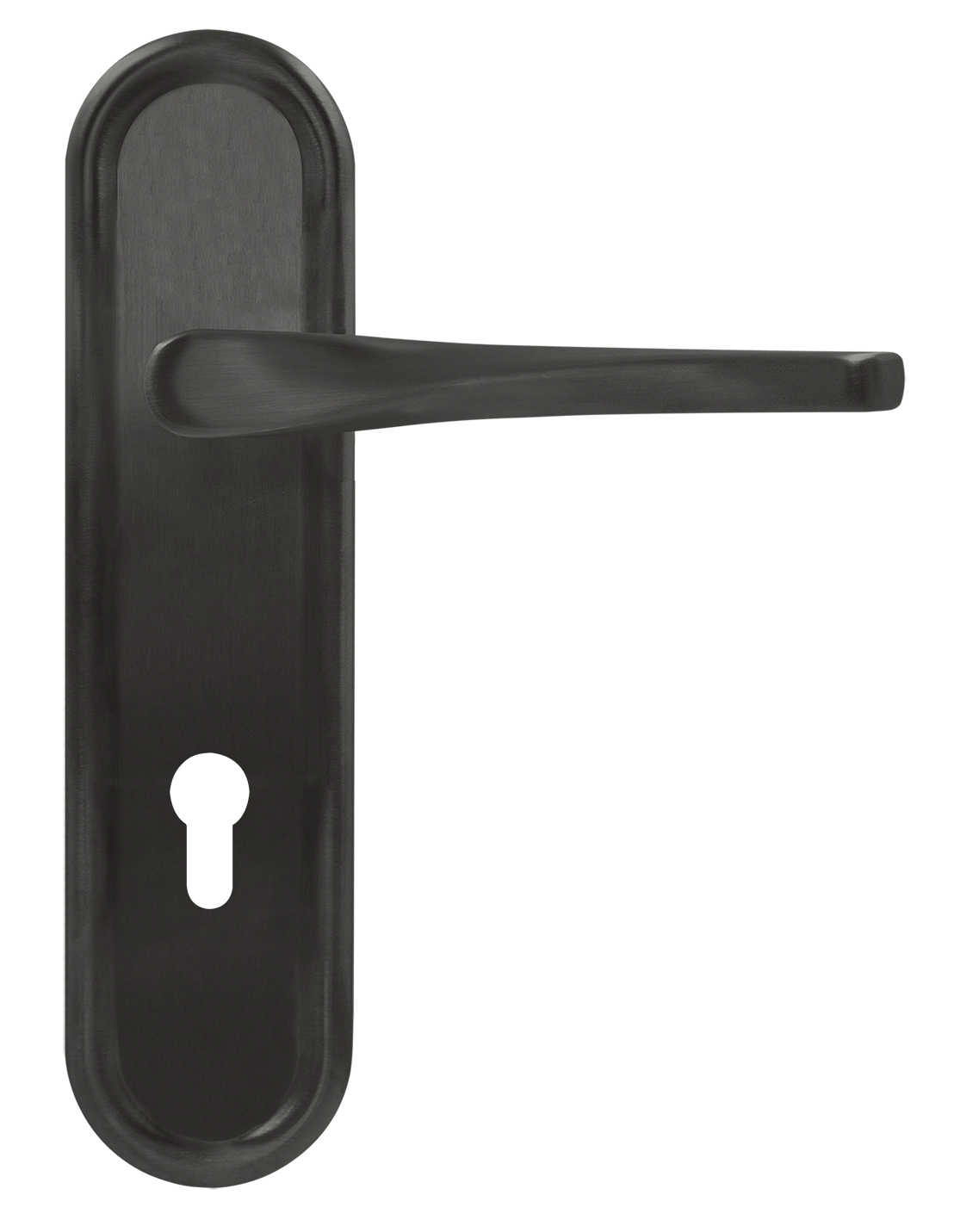 Ручка дверная THE OLYMPICS PLR KH SST на планке под ключевой цилиндр, цвет Летняя гроза/Summer Storm фото купить Курск