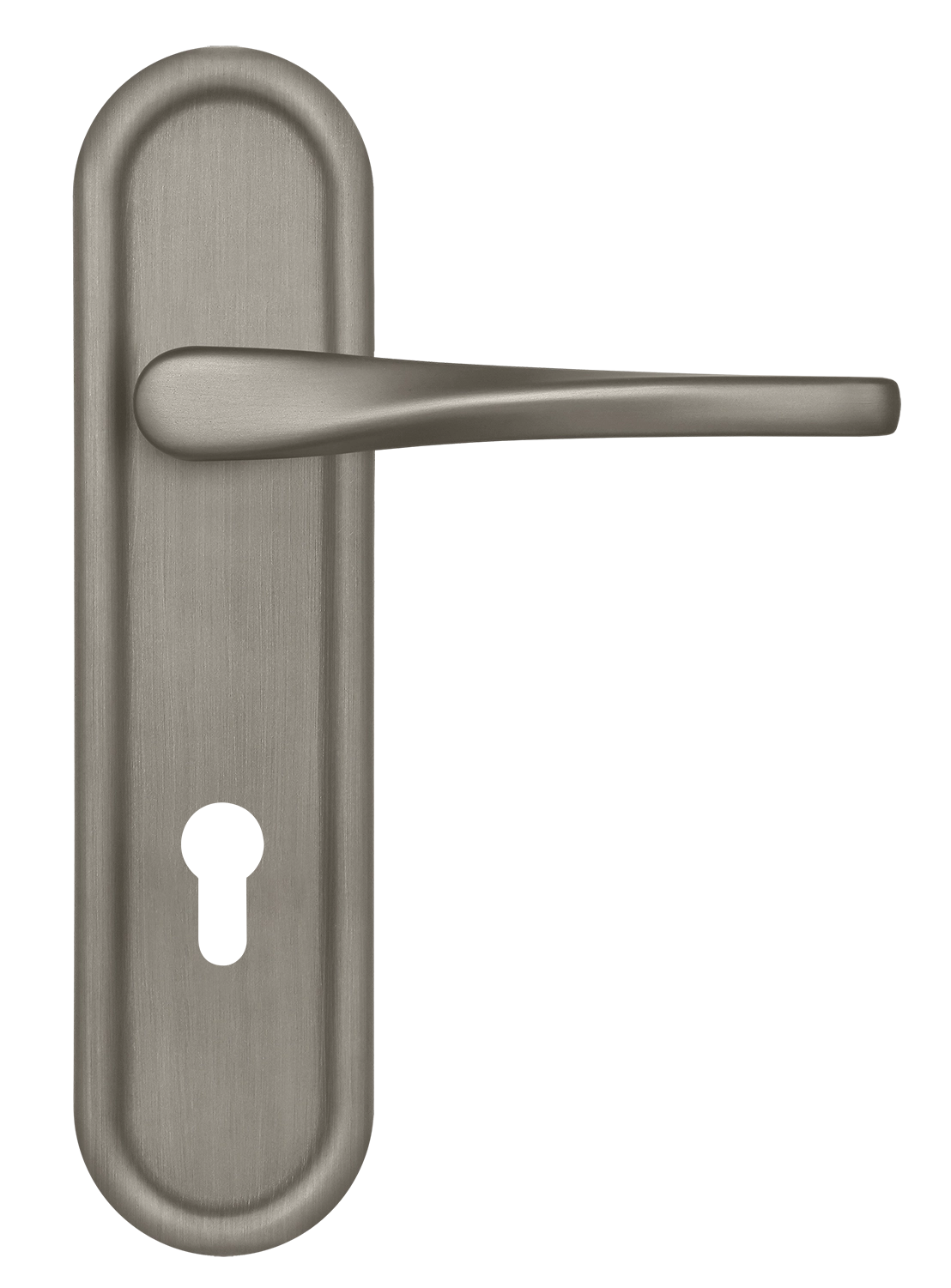 Ручка дверная THE OLYMPICS PLR KH SMI на планке под ключевой цилиндр, цвет Весенняя дымка/Spring Mist фото купить Курск