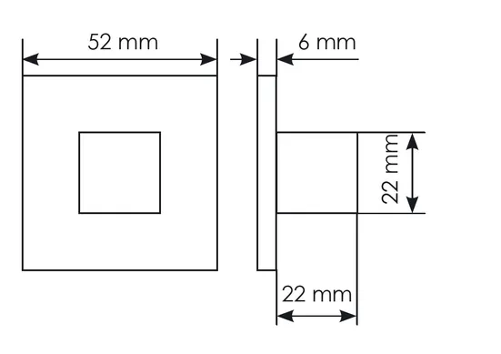 Комплект дверных ручек MH-54-S6 BL с заверткой MH-WC-S6 BL + замок M1895 BL, цвет черный фото дверная фурнитура Курск