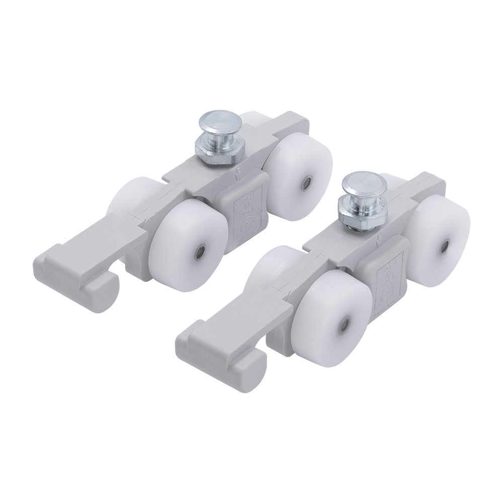Комплект ролик-стопор SLIDING SET 1-SO 40kg NEW для синхр. открывания, дверь до 40кг фото фурнитура Курск