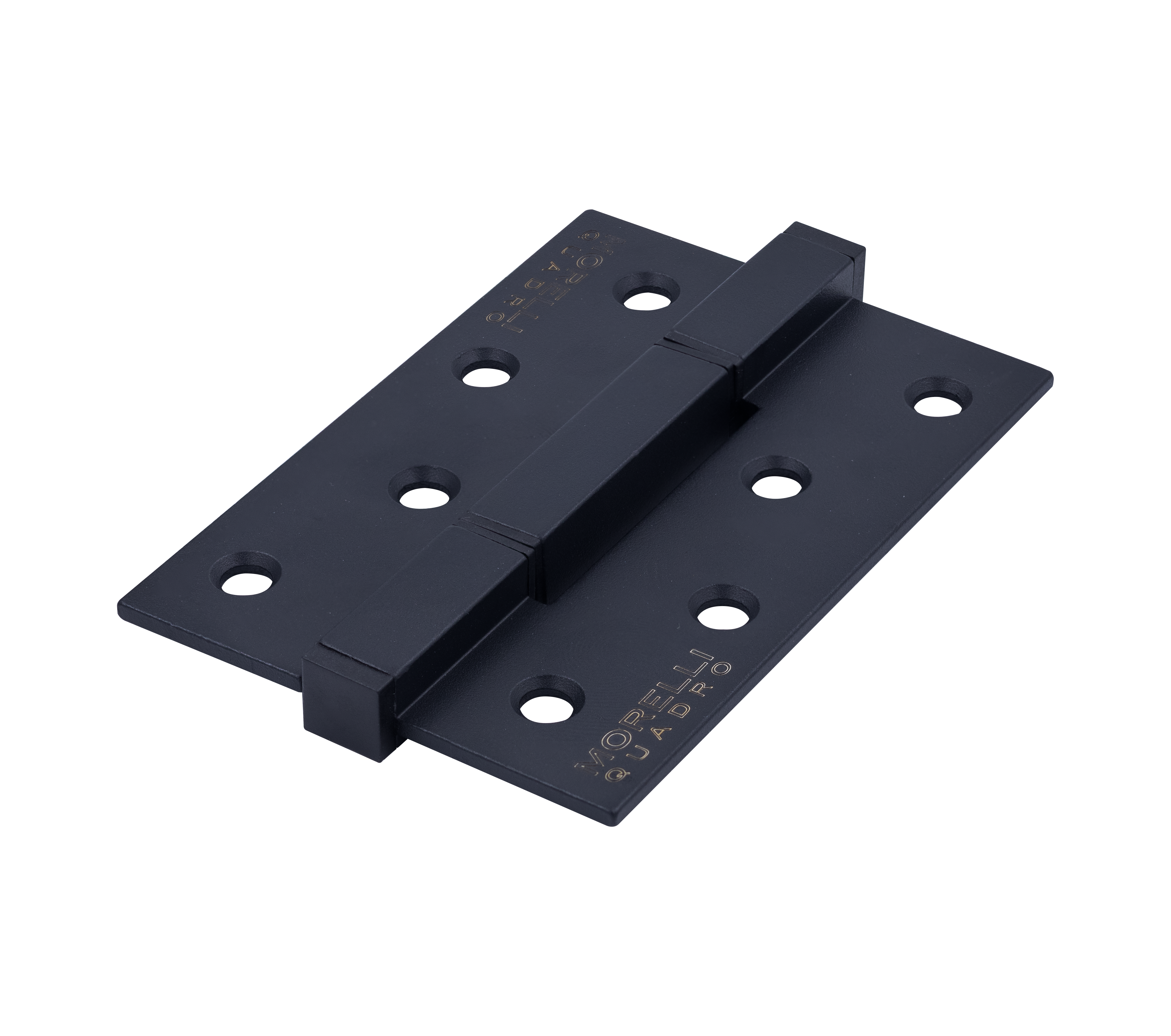 Петля QUADRO-2 BL врезная на квадратной оси, цвет черный фото купить Курск