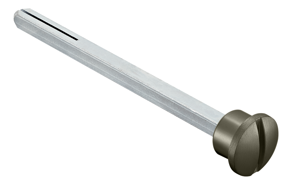 Четырехгранник LUX-SPINDLE-WC 110 ANT 110мм с кнопкой, цвет антрацит фото купить Курск