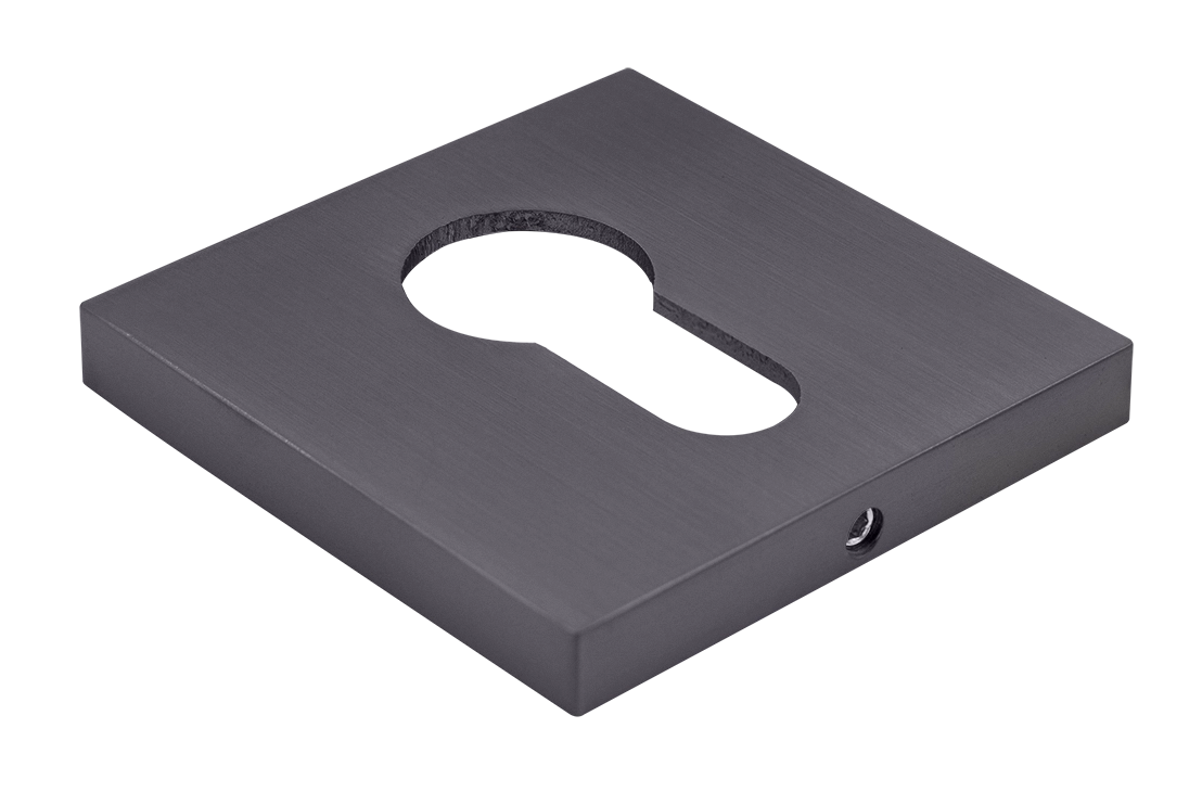 Накладка на замок MH-KH-S6 GR под евроцилиндр, цвет graphite фото купить Курск