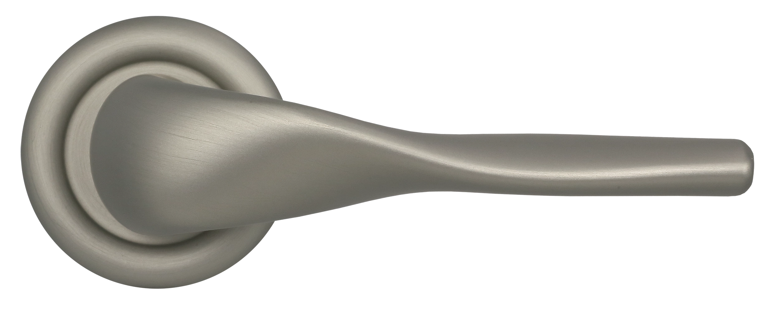 Ручка дверная LVB R7 SMI на круглой розетке, цвет Весенняя дымка/Spring Mist фото купить в Курске