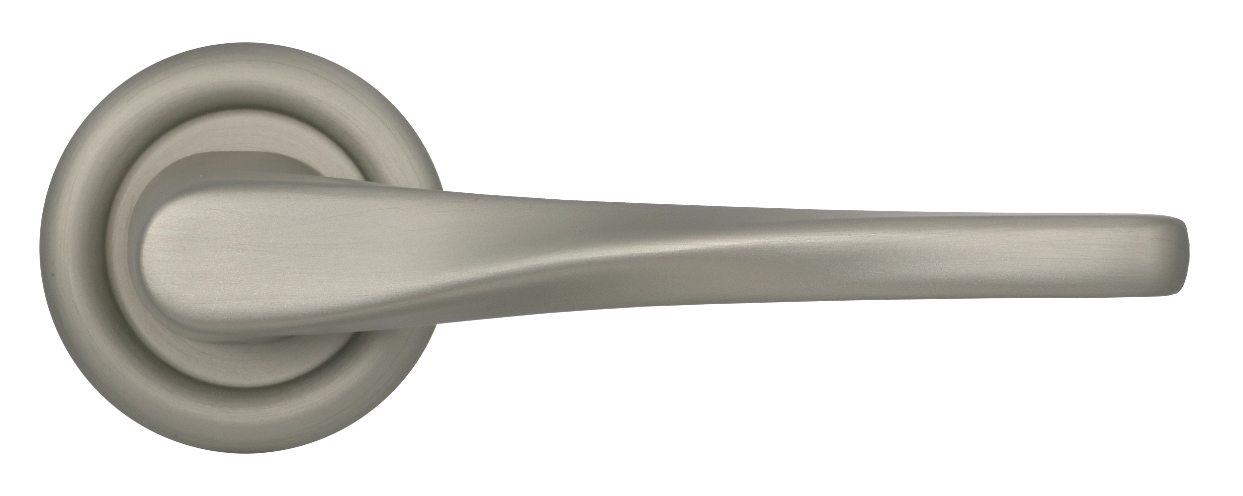 Ручка дверная THE OLYMPICS R7 SMI на круглой розетке, цвет Весенняя дымка/Spring Mist фото купить в Курске