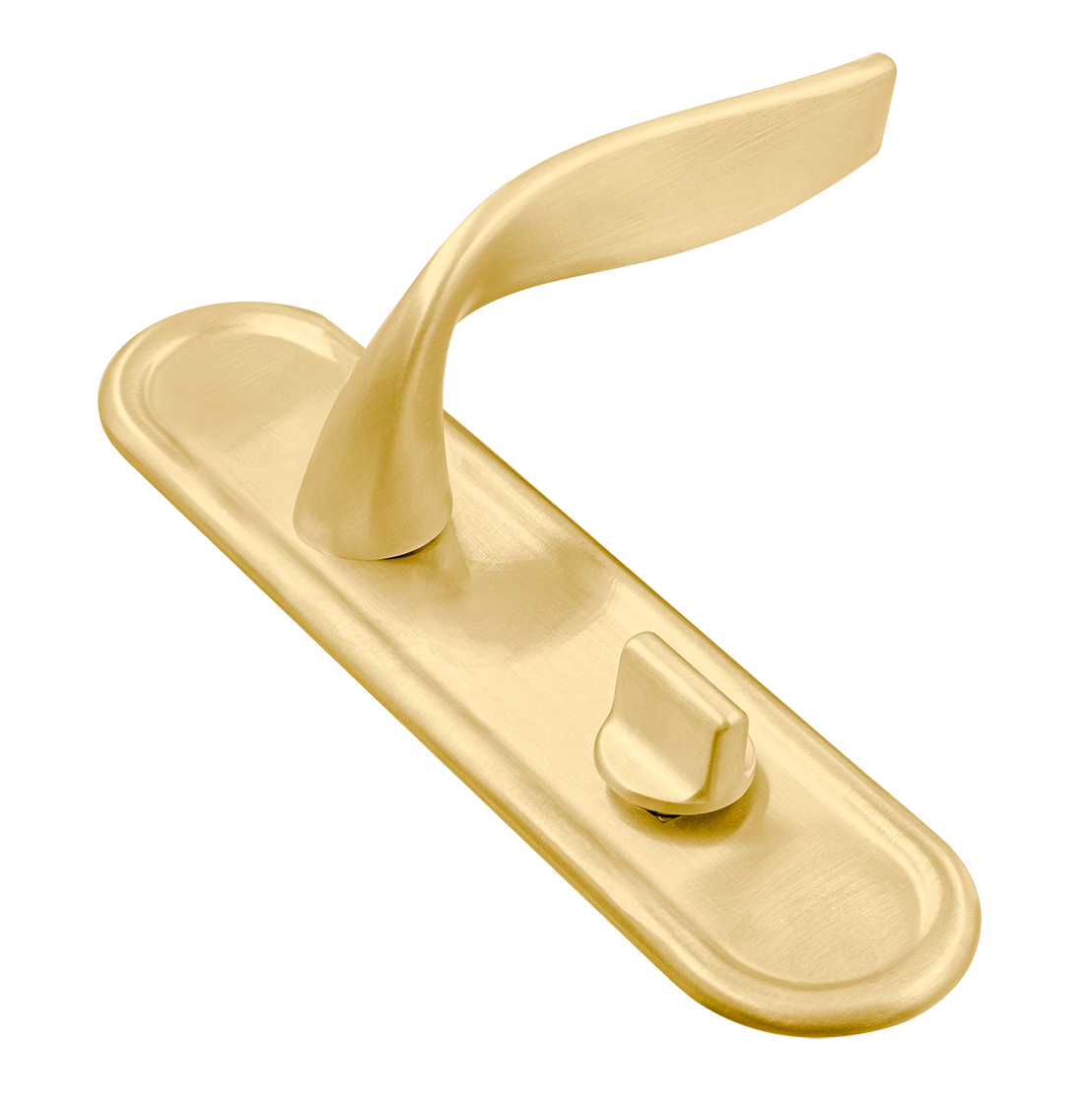 Ручка дверная SKYSCRAPER PLR AH на планке, цвет Осенний мёд/Autumn Honey фото купить Курск