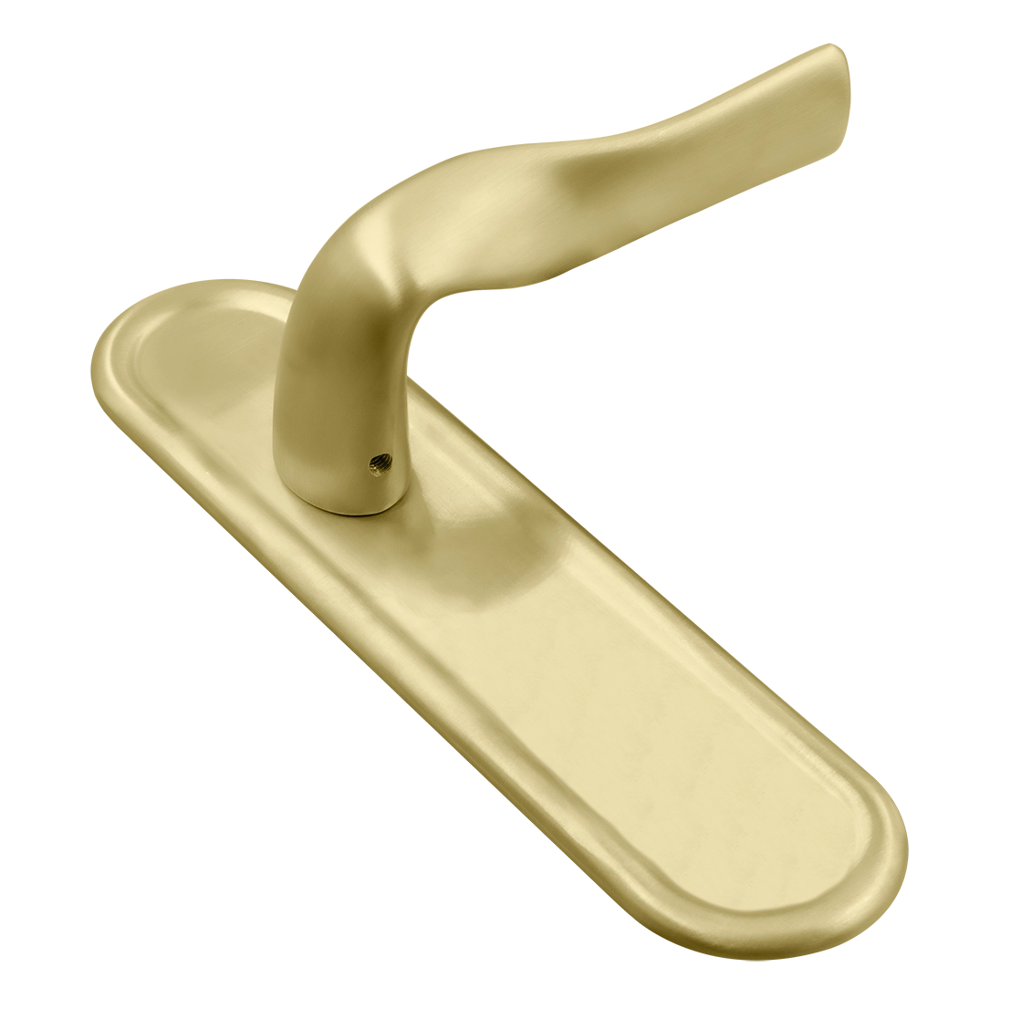 Ручка дверная LVB PLR AH на планке, цвет Осенний мёд/Autumn Honey фото купить Курск