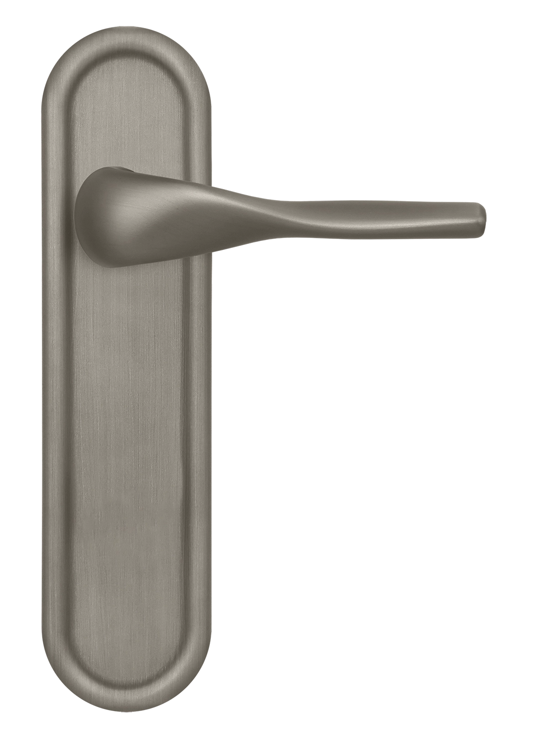 Ручка дверная LVB PLR SMI на планке, цвет Весенняя дымка/Spring Mist фото купить в Курске