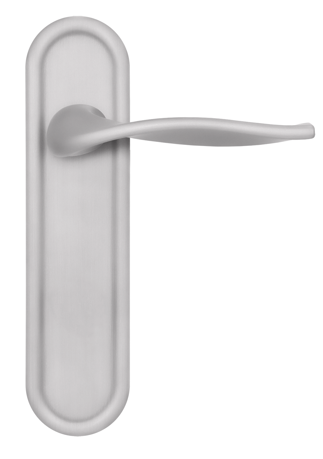 Ручка дверная SKYSCRAPER PLR SSW на планке, цвет Стокгольмский снегопад/Stockholm Snowfall фото купить в Курске