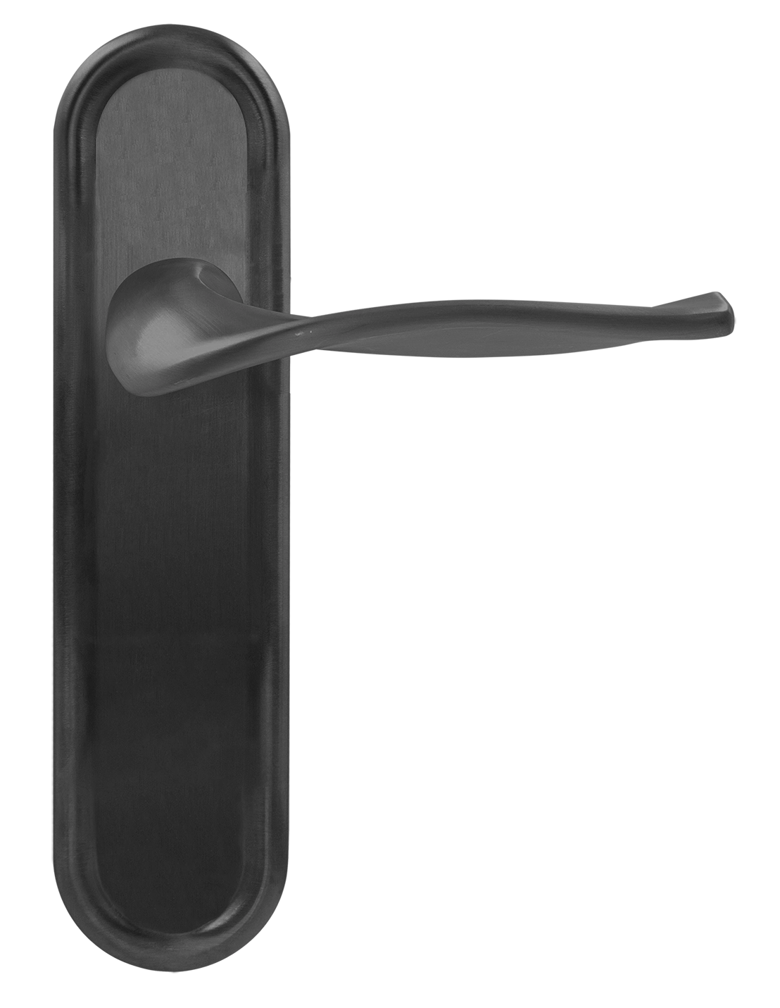 Ручка дверная SKYSCRAPER PLR SST на планке, цвет Летняя гроза/Summer Storm фото купить в Курске