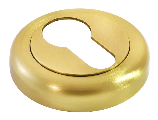 LUX-KH-R4 OSA, накладка на евроцилиндр, цвет - матовое золото фото купить Курск