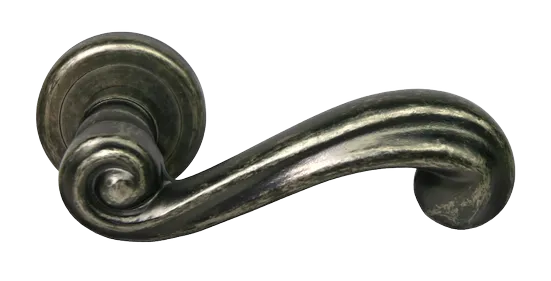 PLAZA, ручка дверная CC-1 FEA, цвет - состаренное серебро фото купить Курск