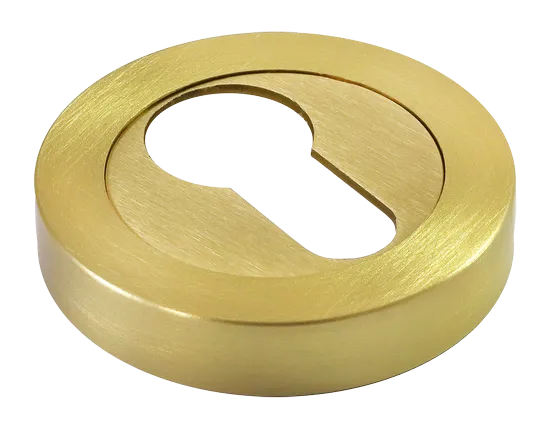 LUX-KH-R2 OSA, накладка на евроцилиндр, цвет - матовое золото фото купить Курск
