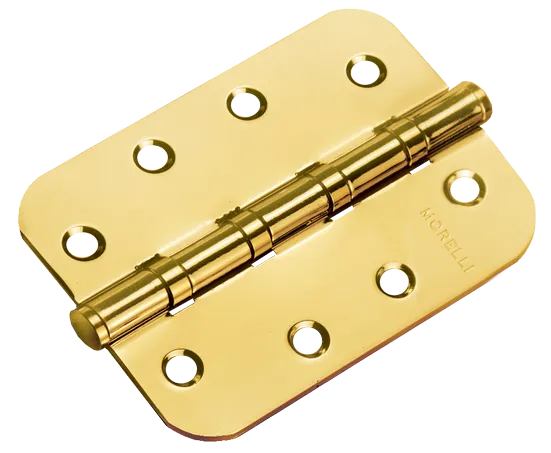 MS-C 100X70X2.5-4BB SG, петля стальная скругленная универсальная, цвет - мат.золото фото купить Курск