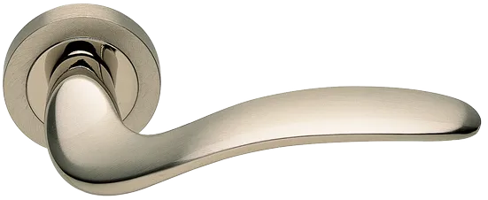 COBRA R2 NIS/NIK, ручка дверная, цвет -  матовый никель/никель фото купить Курск