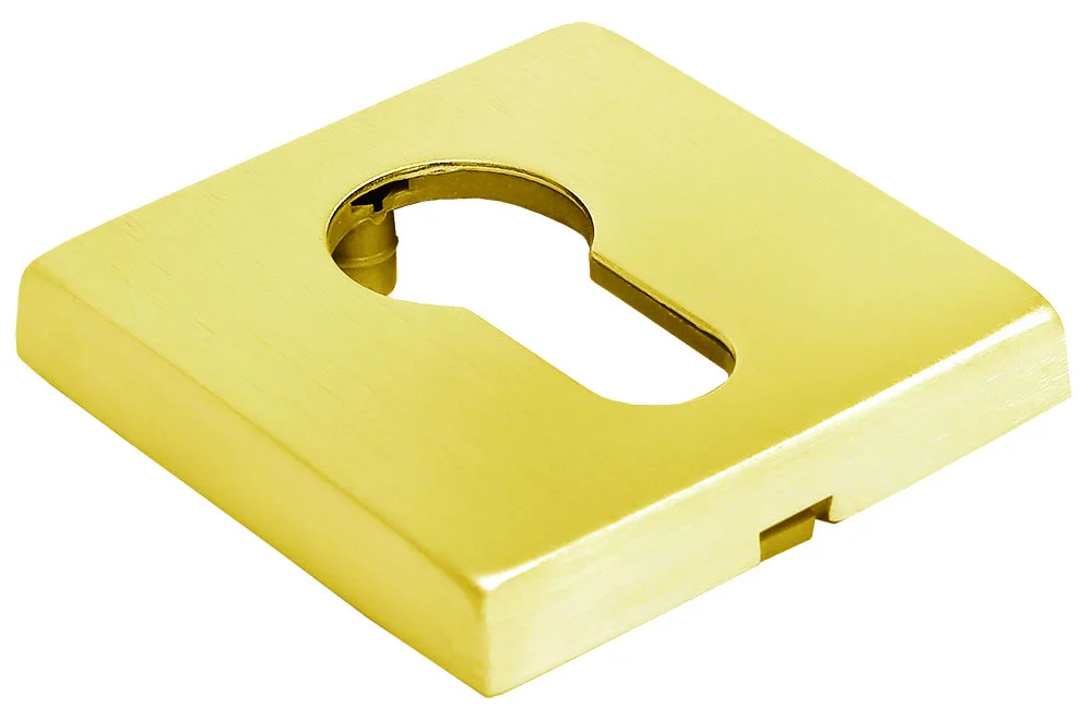 LUX-KH-S5 OSA, накладка на евроцилиндр, цвет - матовое золото фото купить Курск