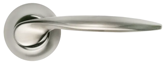 ПОРТАЛ, ручка дверная MH-07 SN, цвет - белый никель фото купить в Курске