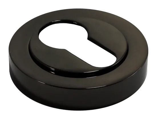 LUX-KH-R2 NIN, накладка на евроцилиндр, цвет - черный никель фото купить Курск