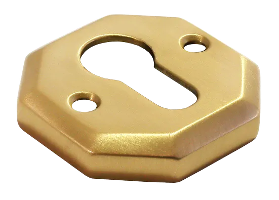 LUX-KH-Y OSA, накладка на евроцилиндр, цвет - матовое золото фото купить Курск